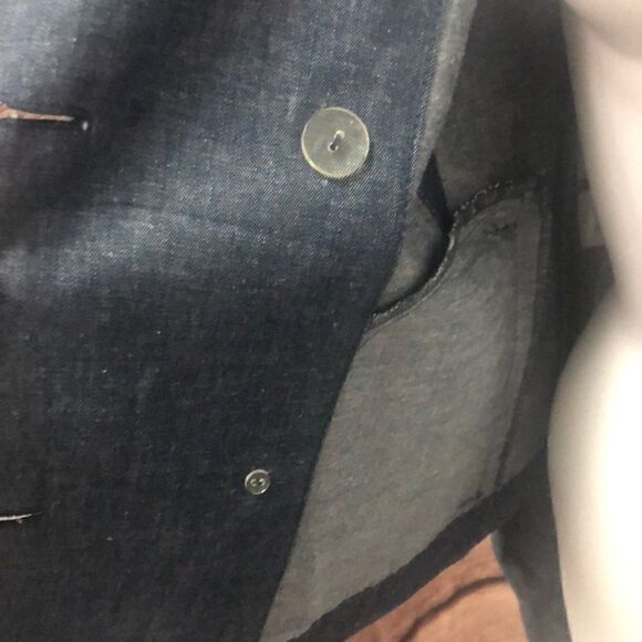 Jones New York double breasted cropped jkt - Picture 3 of 7